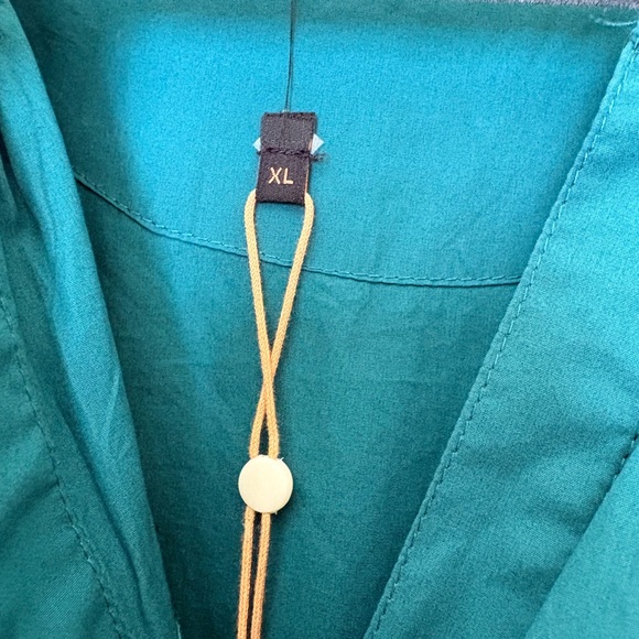 NEW! Quince Green Cotton Maxi Dress - Picture 8 of 10